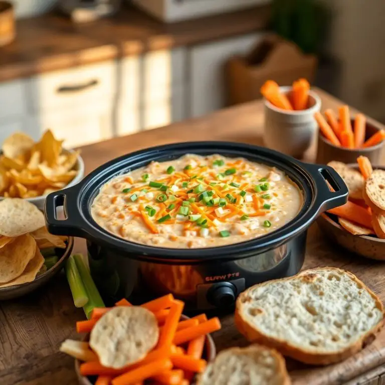 Crockpot Buffalo Chicken Dip Recipe