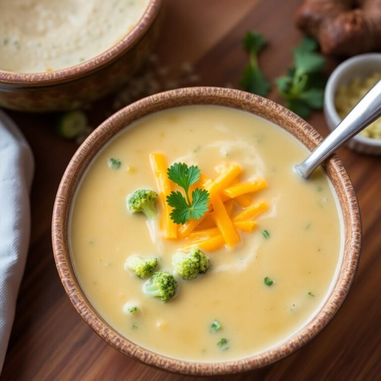 Broccoli Cheddar Soup Recipe