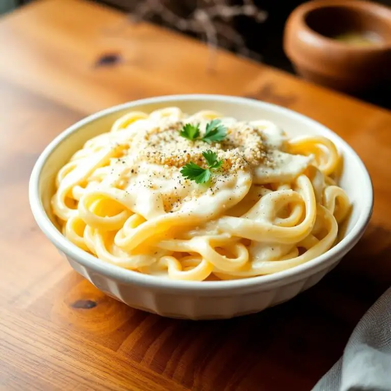 Homemade Alfredo Sauce Recipe