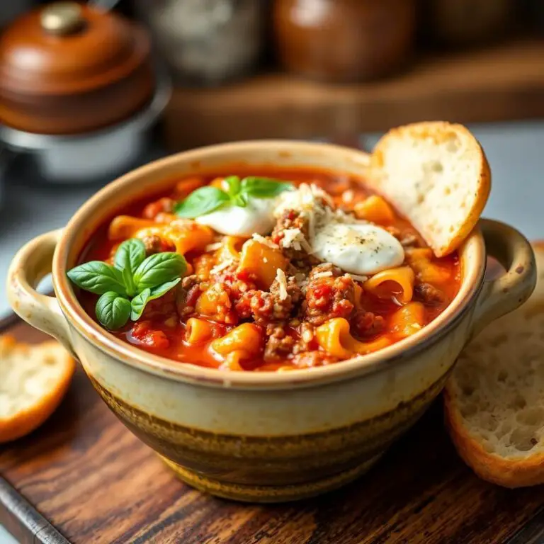 Lasagna Soup Recipe