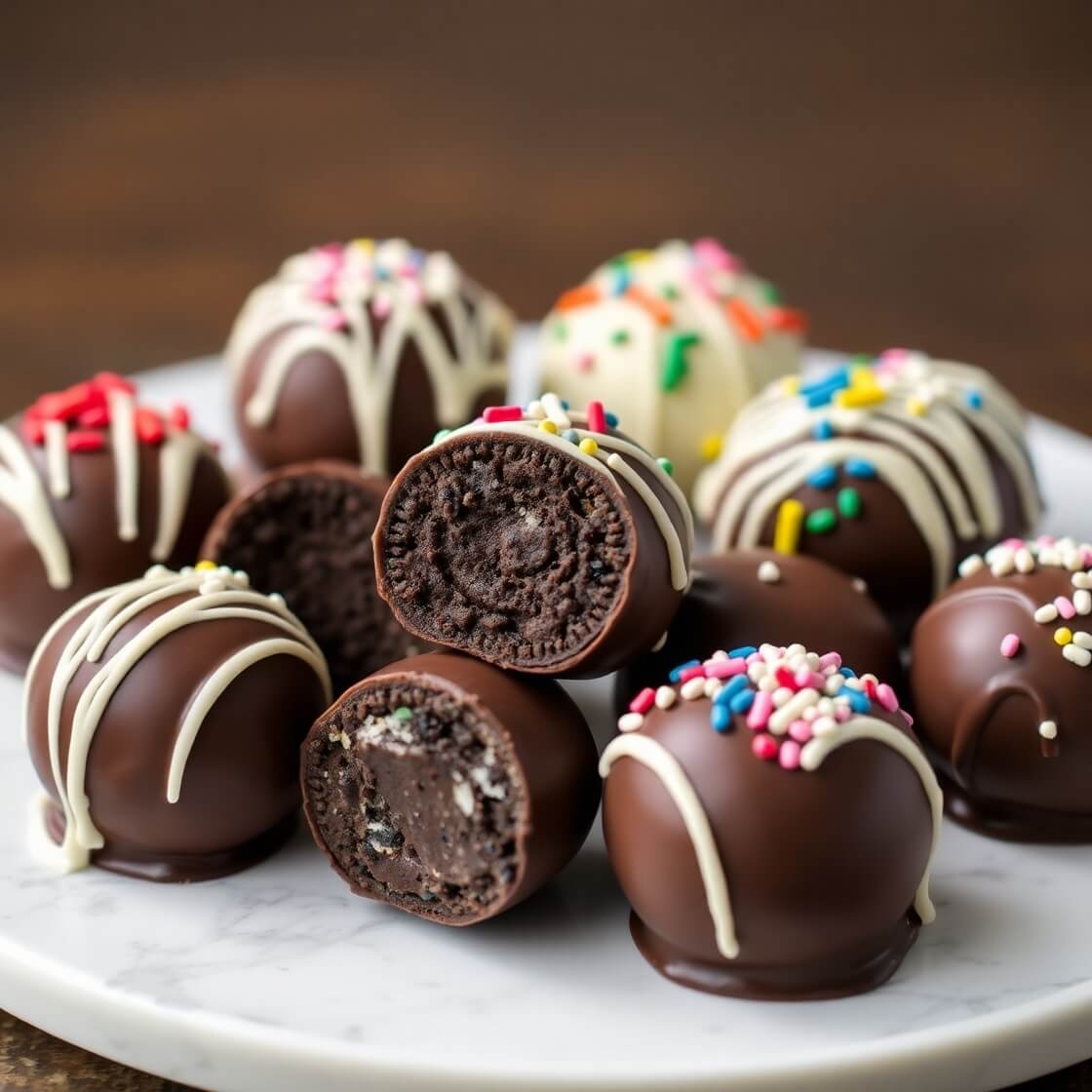 Oreo Racket Oreo Balls - The Tasty Flavors
