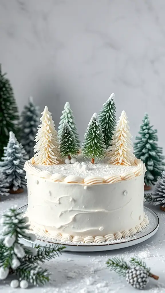 47+ Delightful Winter Wonderland Cake Ideas for Your Holiday Celebrations