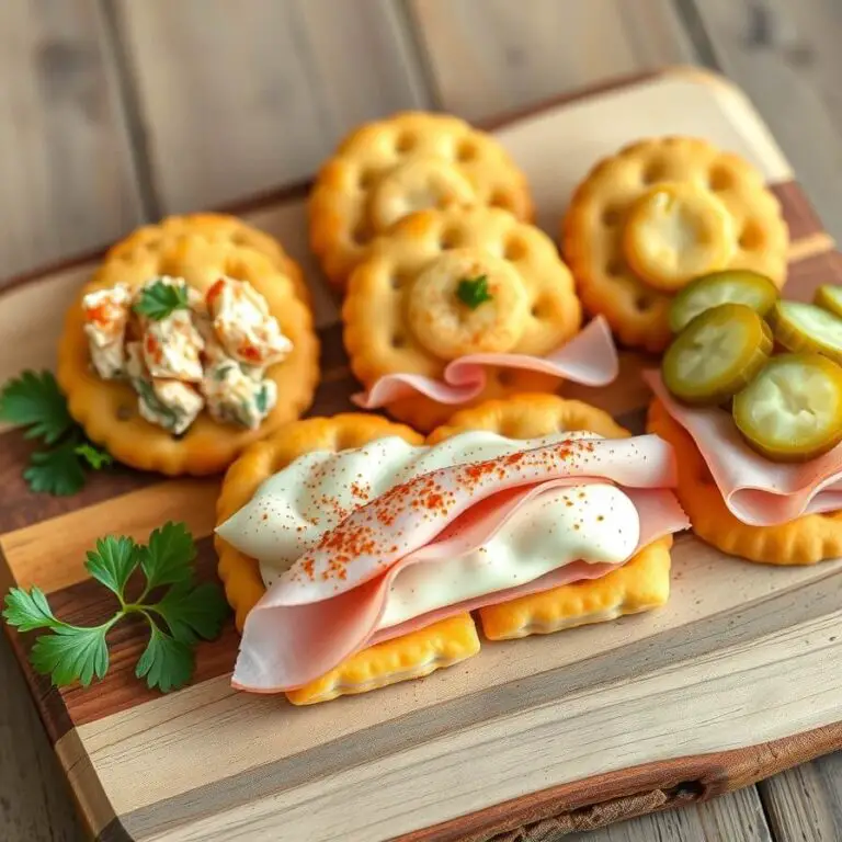 Ritz Cracker Party Sandwiches Recipe