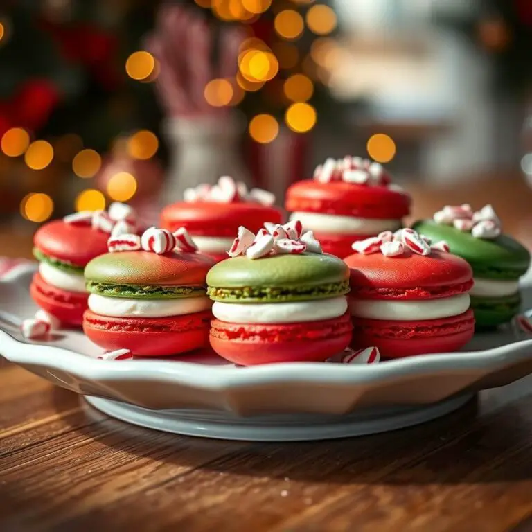 Christmas Macarons Recipe