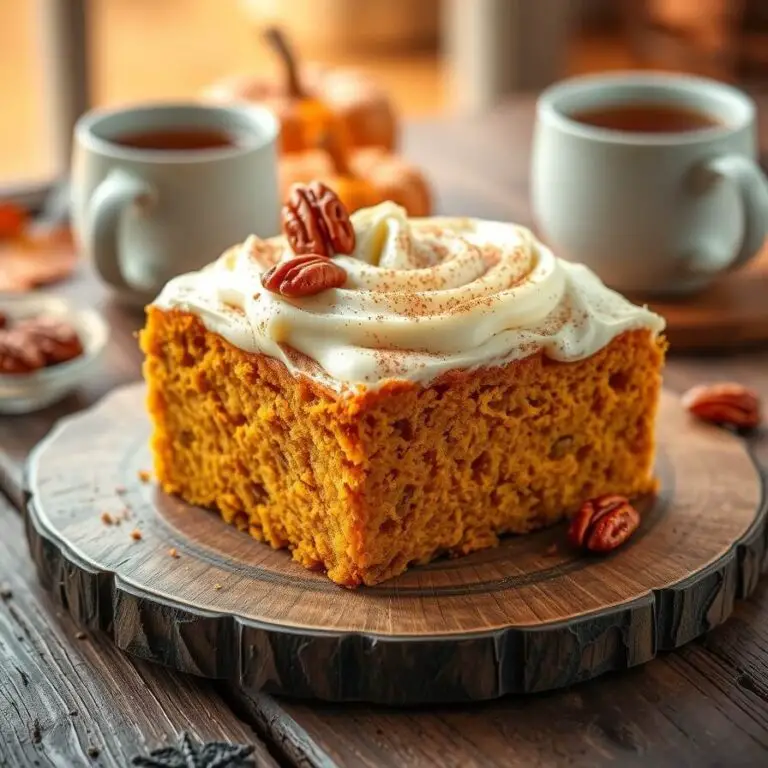 Pumpkin Sheet Cake Recipe