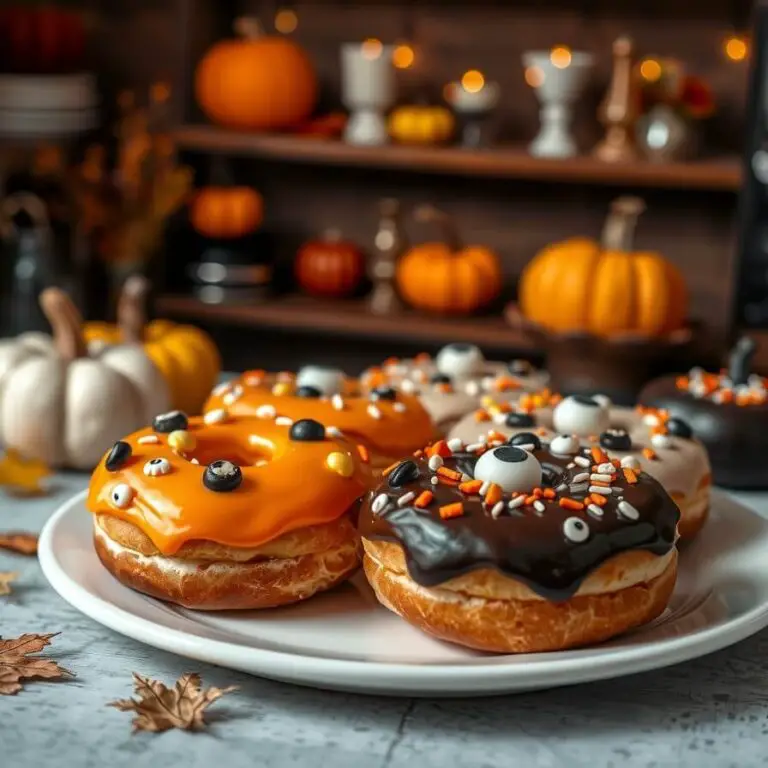 Halloween Donuts Recipe