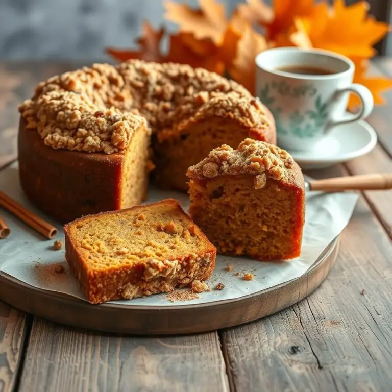 Pumpkin Coffee Cake Recipe