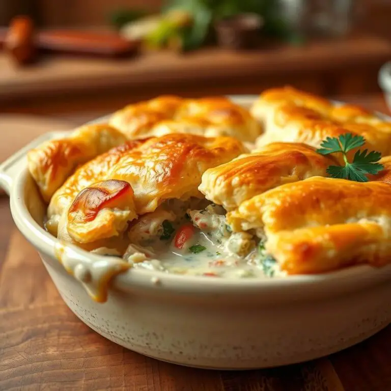 Chicken Pot Pie with Biscuits Recipe