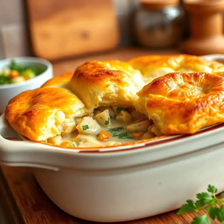 Lazy Chicken Pot Pie Recipe