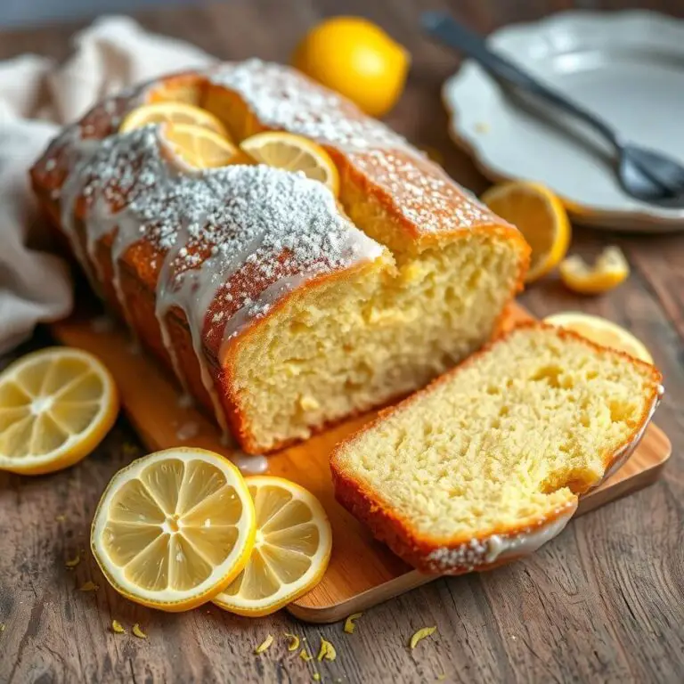 Lemon Loaf Cake Recipe