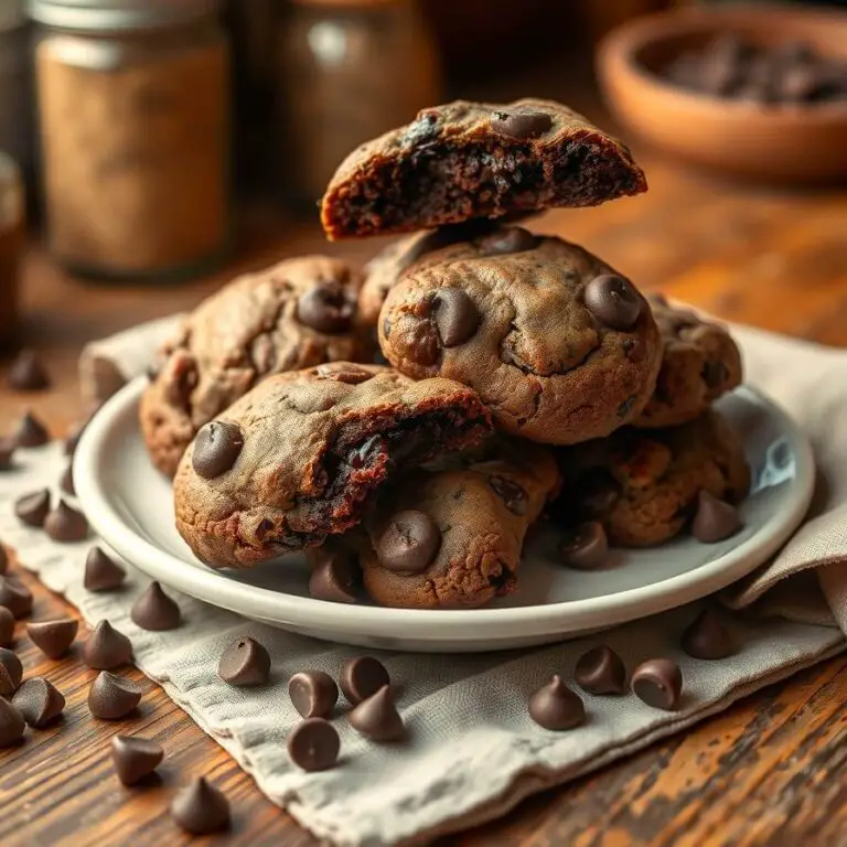 Chocolate Chocolate Chip Cookies Recipe