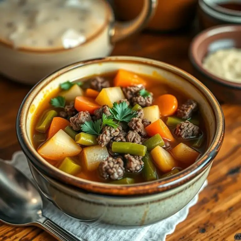 Hamburger Soup Recipe