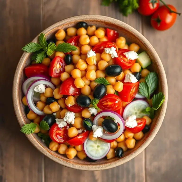 Mediterranean Chickpea Salad Recipe