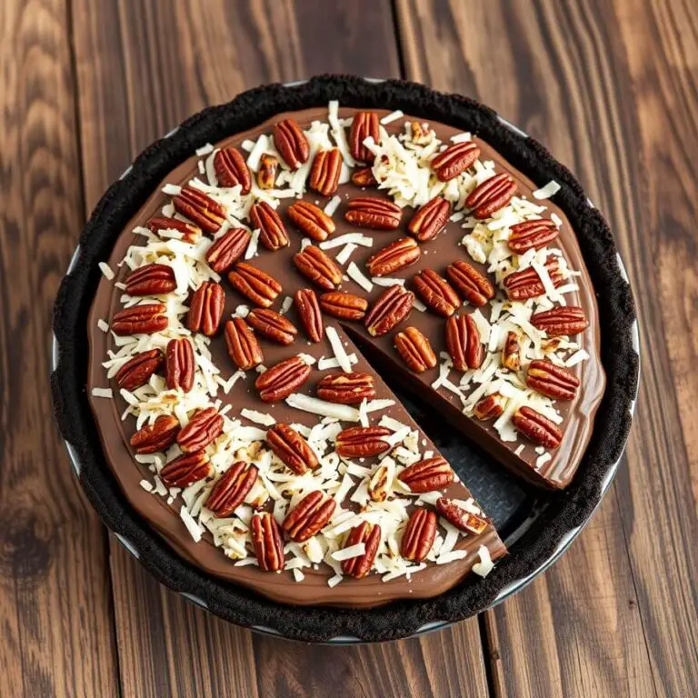 No Bake German Chocolate Pie Recipe