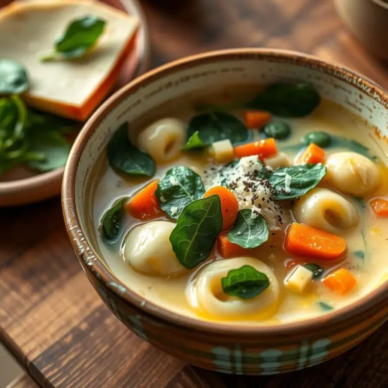 Cheese Tortellini Soup Recipe