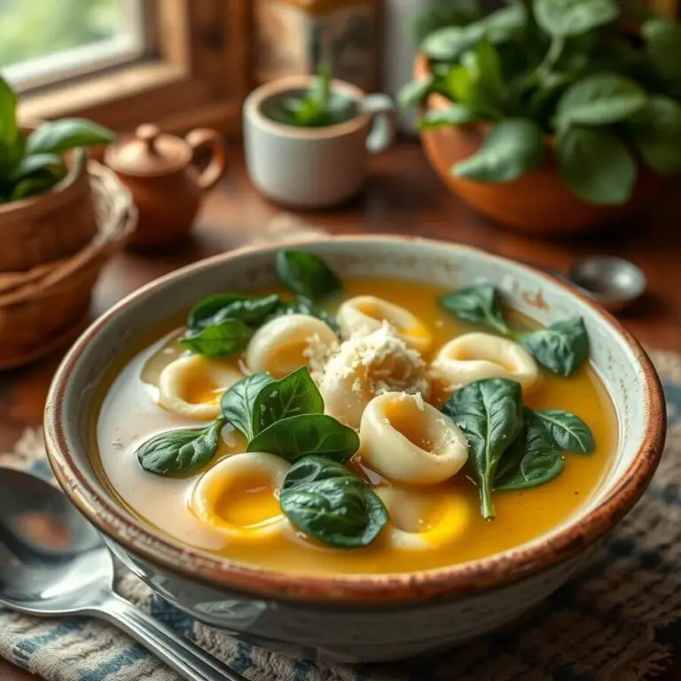 Spinach Tortellini Soup Recipe