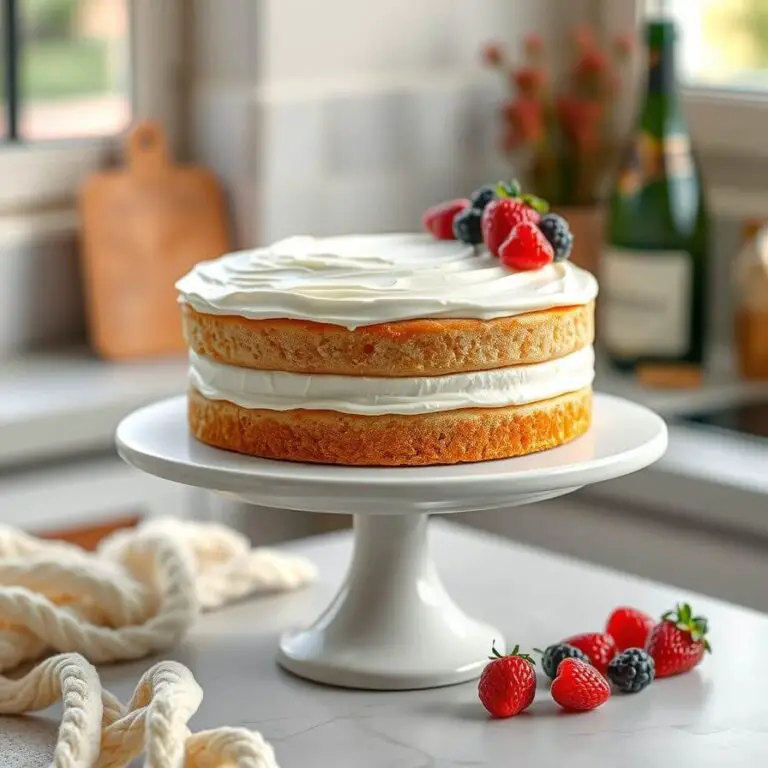Champagne Cake Recipe