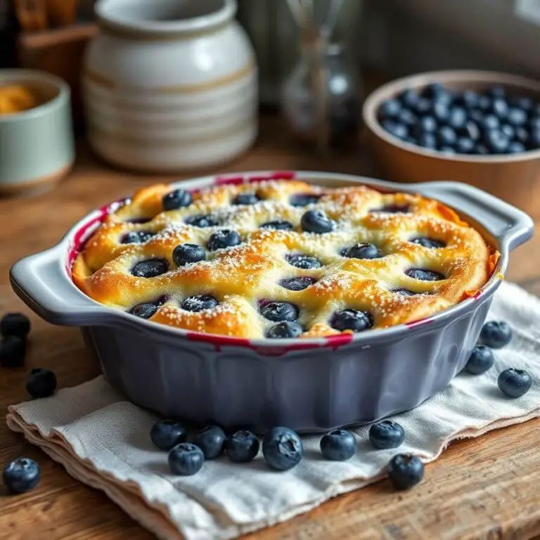Blueberry Breakfast Casserole Recipe