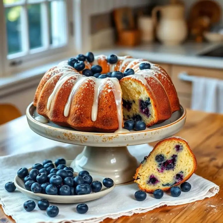 Blueberry Bundt Cake