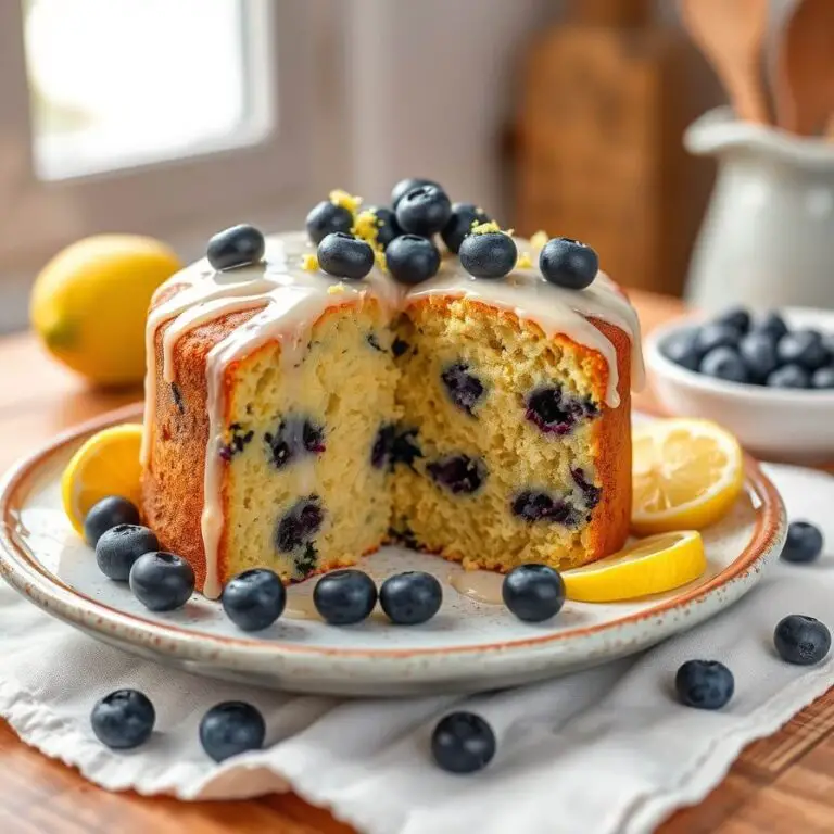 Blueberry Lemon Cake Recipe