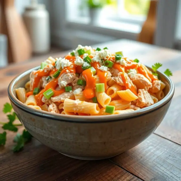 Buffalo Chicken Pasta Salad Recipe