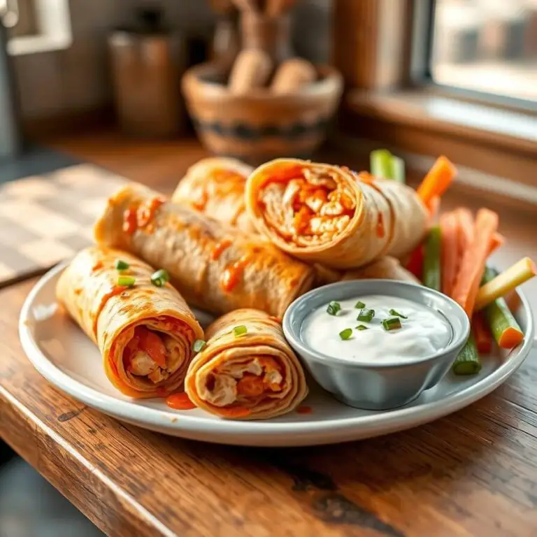 Buffalo Chicken Roll Ups Recipe