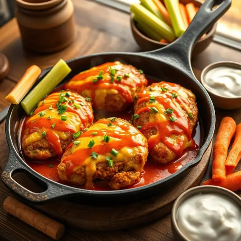 Buffalo Chicken Skillet Dinner Recipe