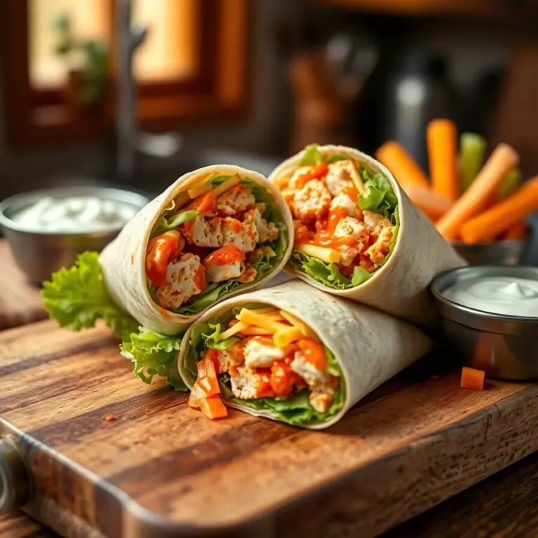 Buffalo Chicken Wraps Recipe