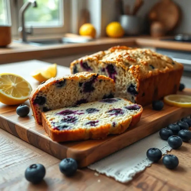 Lemon Blueberry Loaf Recipe