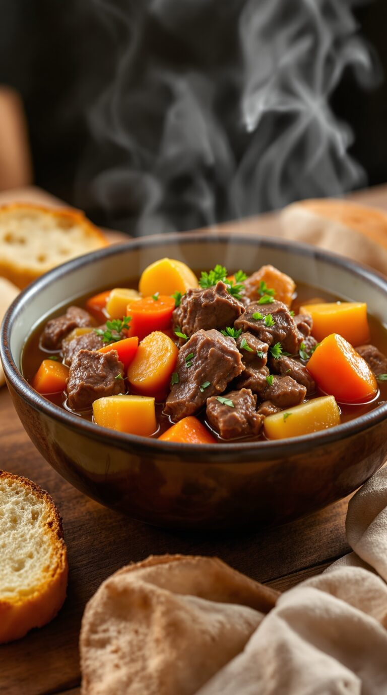 Wholesome Crockpot Beef Stew Recipe