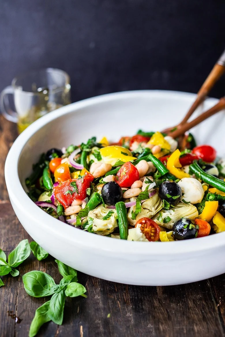 Mediterranean White Bean Salad
