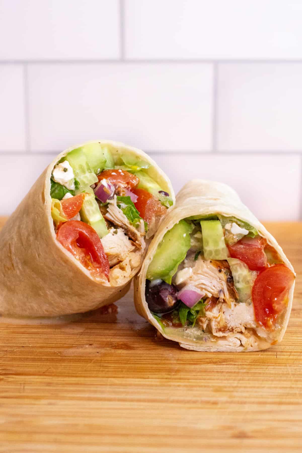 Greek Chicken Wrap