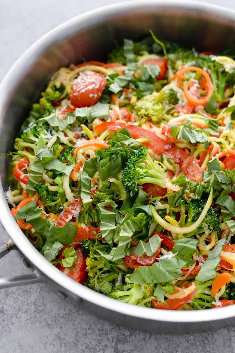 Veggie Zucchini Noodle Skillet
