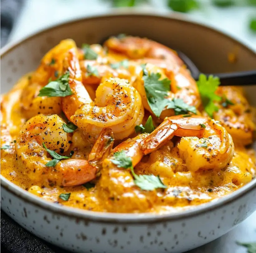 Creamy Garlic Shrimp