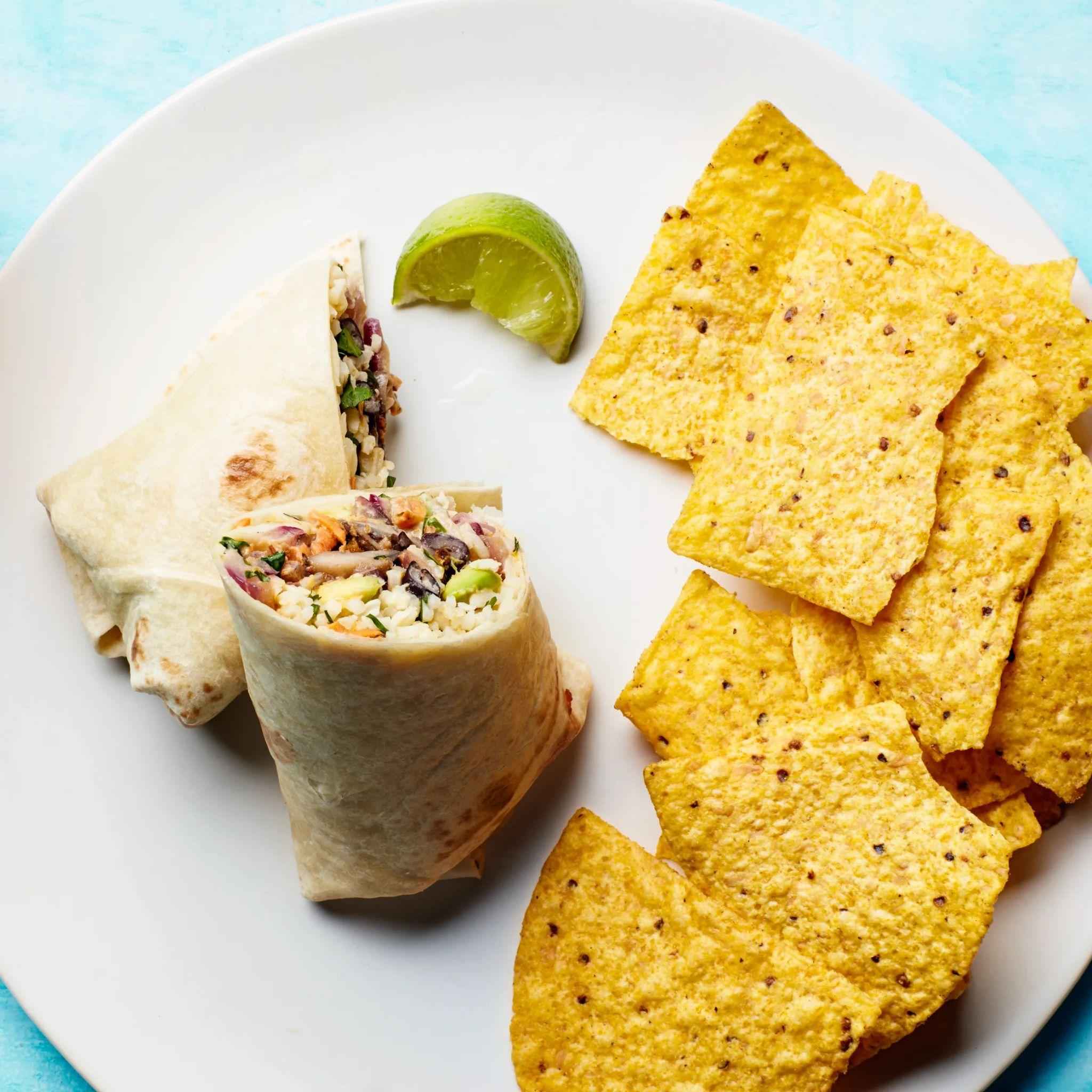 Foil Wrapped Street Style Bean Burritos