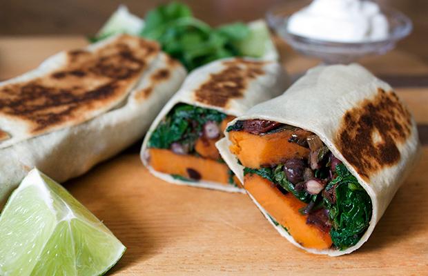 Cheesy Black Bean and Corn Burrito Bake
