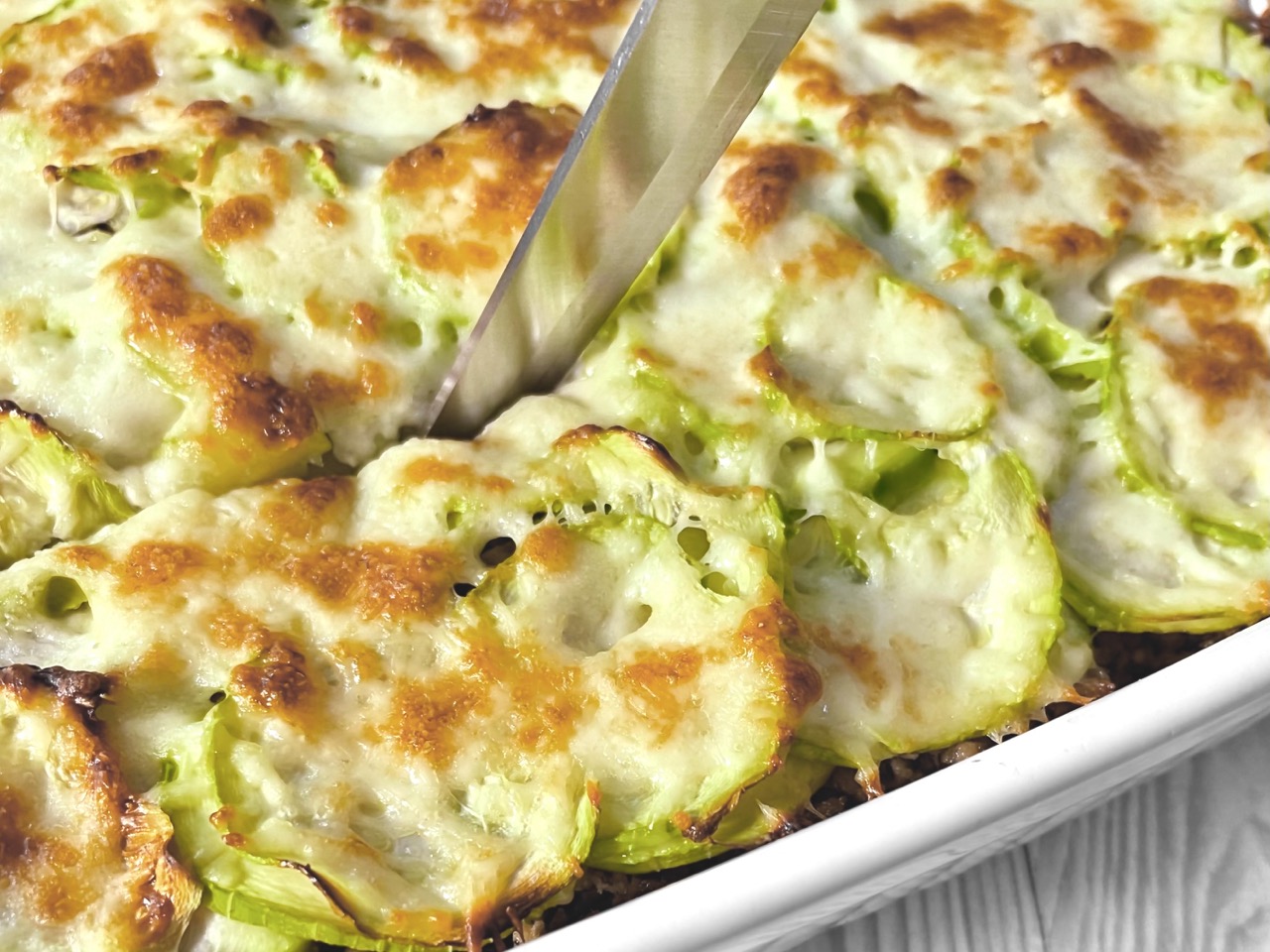 Zucchini and Ground Meat Casserole