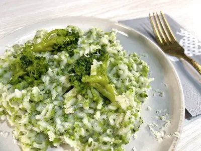 Creamy Broccoli Risotto